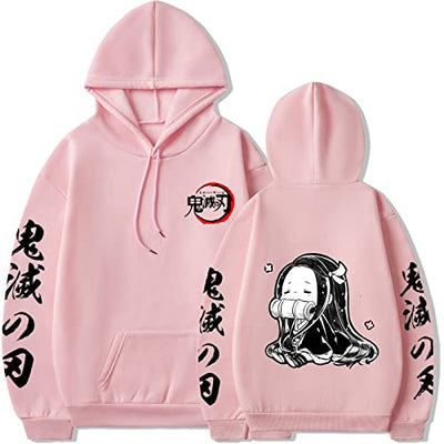 Demon Slayer Nezuko Chibi Resting Hoodie